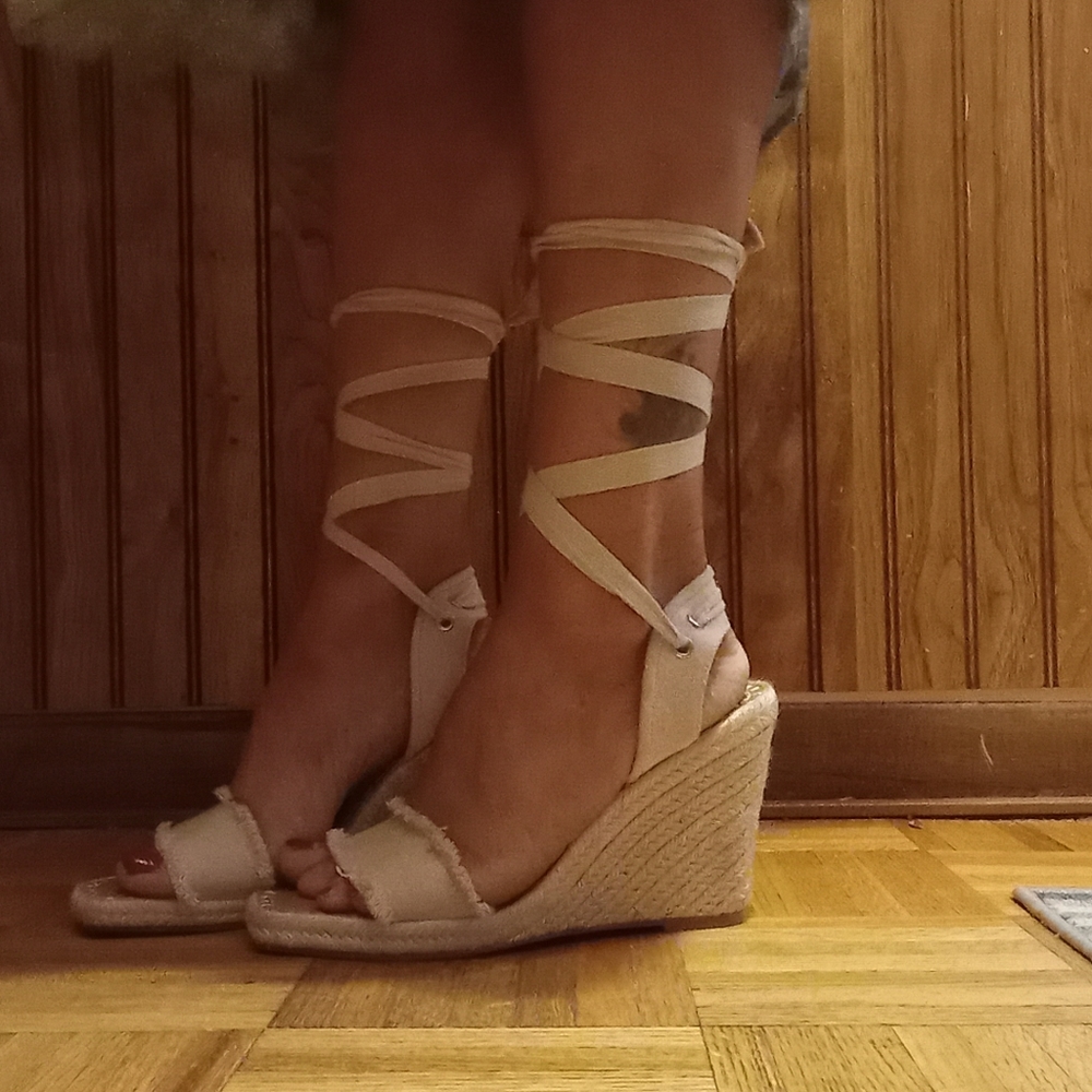 Steve Madden War once lace up sandals